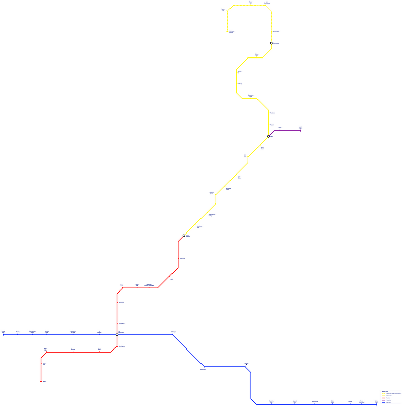 Ahmedabad metro map