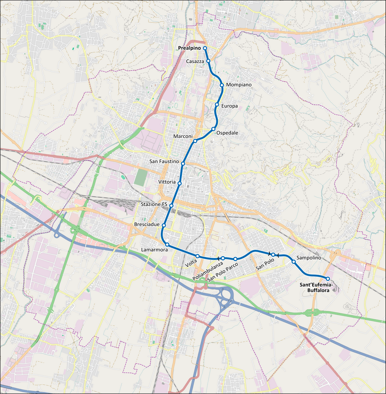 Brescia metro
