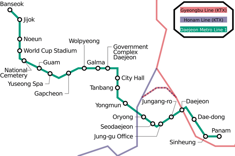 Daejeo metro