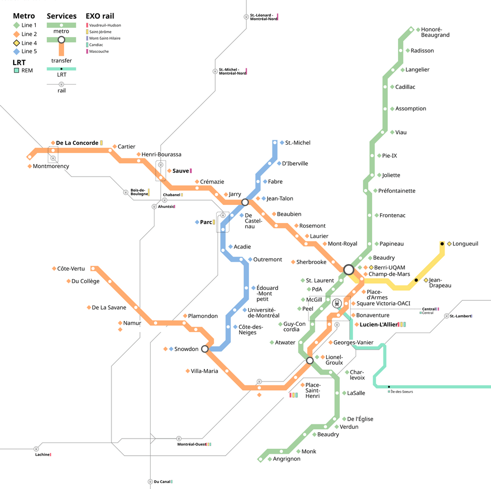 Montreal metro
