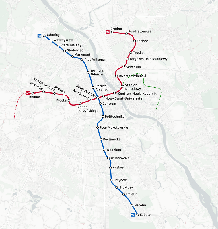 Warsaw metro
